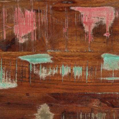 vidaXL TV Cabinet 80x30x35 cm Solid Wood Reclaimed