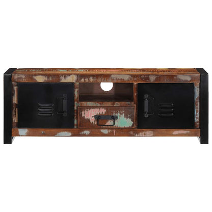 vidaXL TV Cabinet 100x30x35 cm Solid Wood Reclaimed