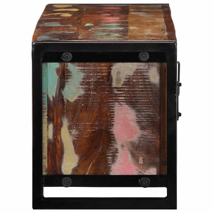 vidaXL TV Cabinet 100x30x35 cm Solid Wood Reclaimed