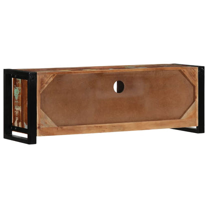 vidaXL TV Cabinet 100x30x35 cm Solid Wood Reclaimed