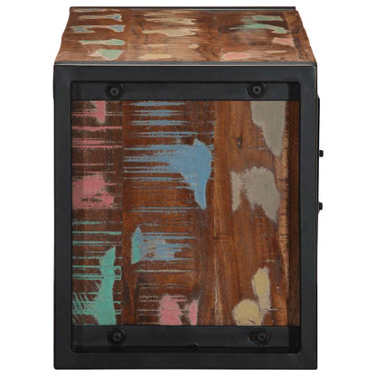 vidaXL TV Cabinet 80x30x35 cm Solid Wood Reclaimed