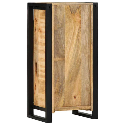 vidaXL Bedside Cabinet Brown 40 x 30 x 80 cm Solid Mango wood