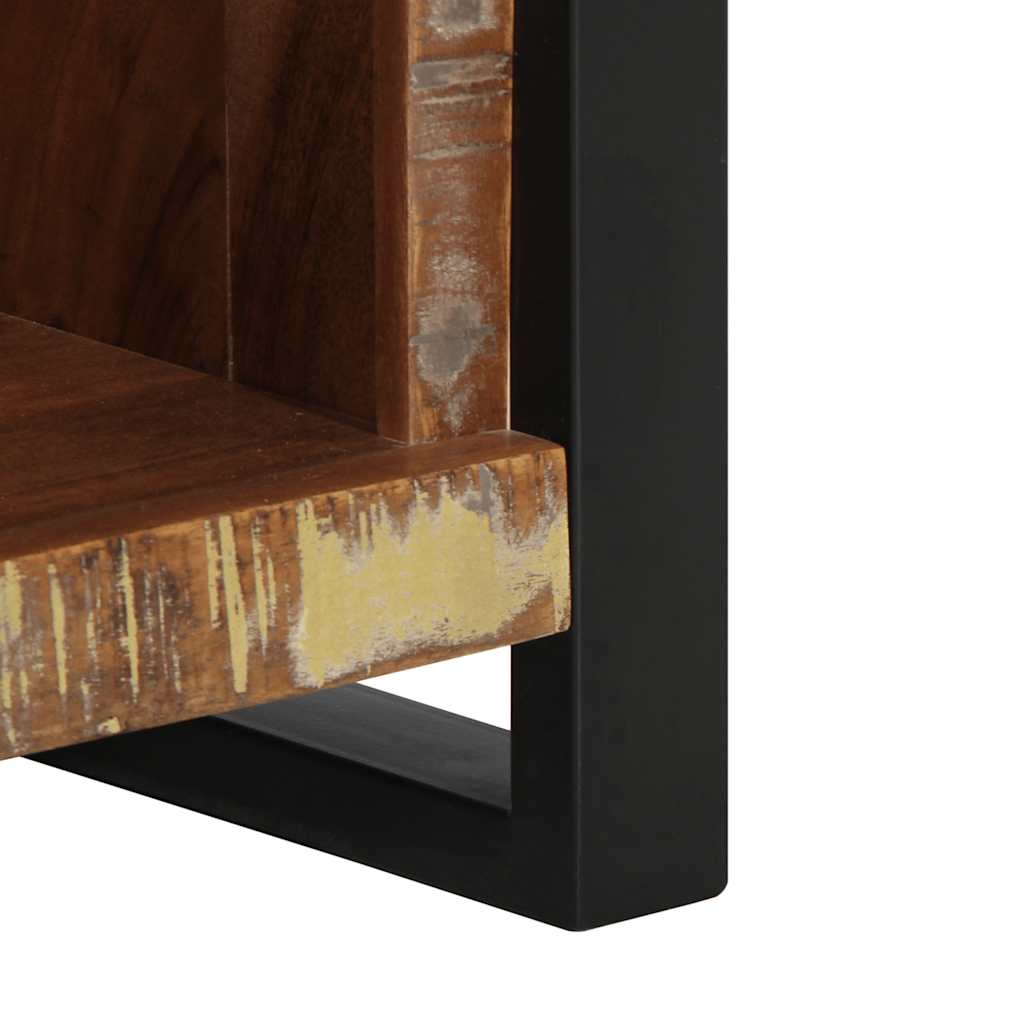 vidaXL Bedside Cabinet 40x30x80 cm Solid Wood Reclaimed