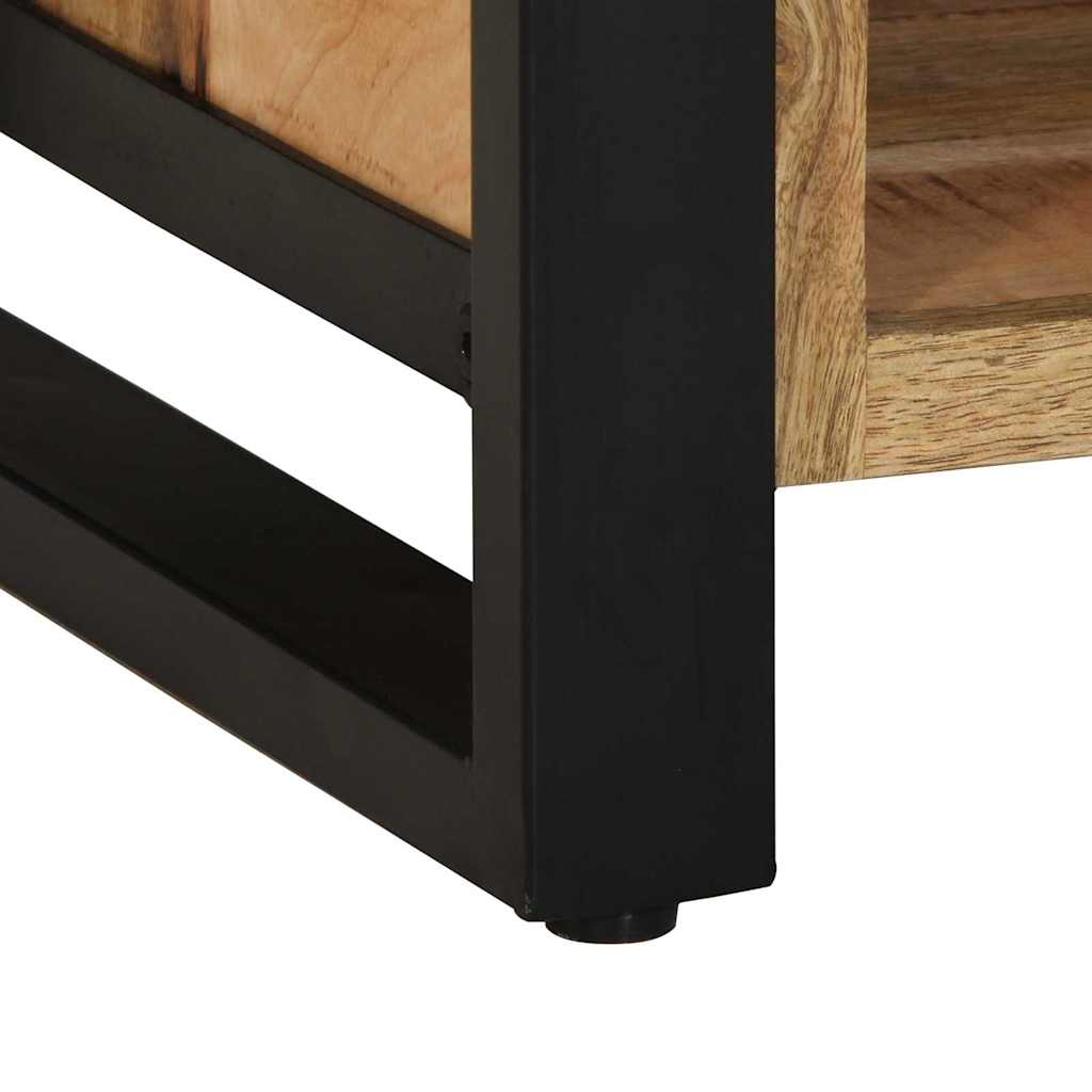 vidaXL Shoe Bench Brown 100 x 40 x 50 cm Solid Mango wood