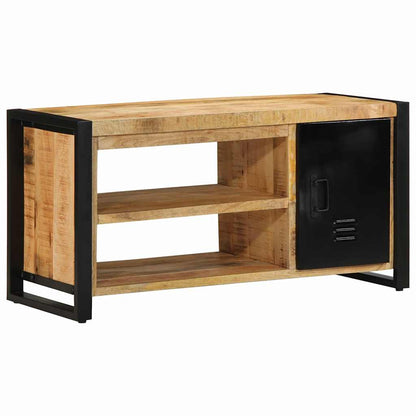 vidaXL Shoe Bench Brown 100 x 40 x 50 cm Solid Mango wood