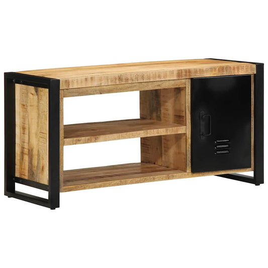 vidaXL Shoe Bench Brown 100 x 40 x 50 cm Solid Mango wood