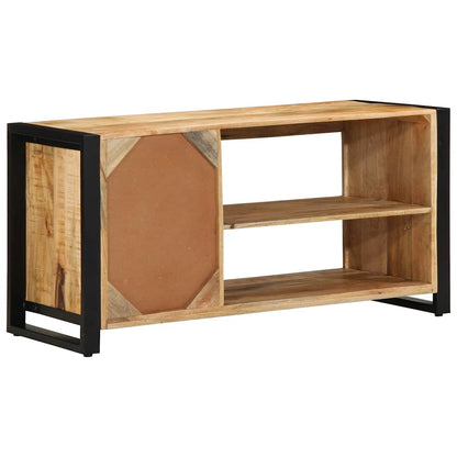 vidaXL Shoe Bench Brown 100 x 40 x 50 cm Solid Mango wood