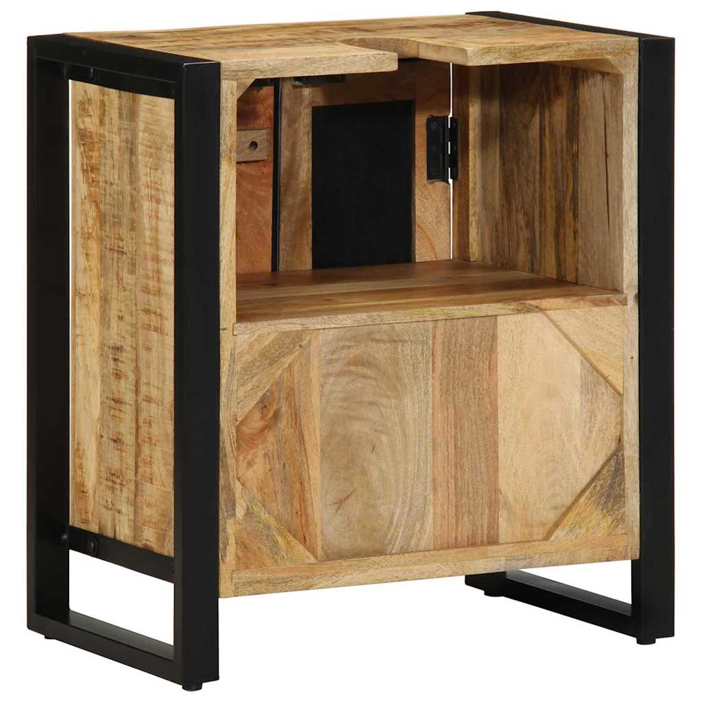 vidaXL Bathroom Cabinet Brown 55 x 35 x 60 cm Solid Mango Wood