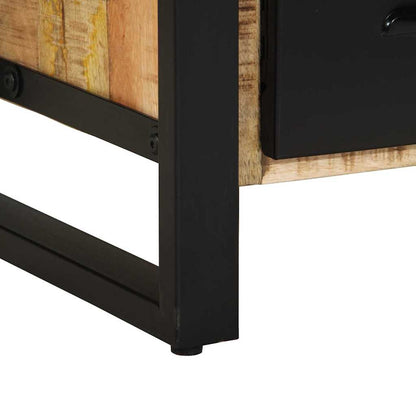 vidaXL Bathroom Cabinet Brown 55 x 35 x 60 cm Solid Mango Wood