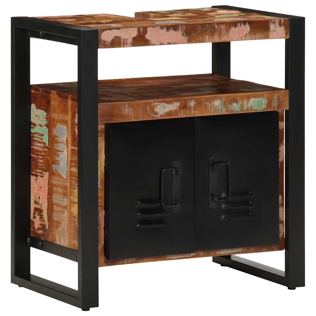 vidaXL Bathroom Sink Cabinet 55x35x60 cm Solid Wood Reclaimed