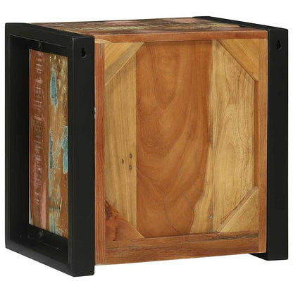 vidaXL Bathroom Cabinet Brown 40 x 30 x 40 cm Solid Reclaim Wood