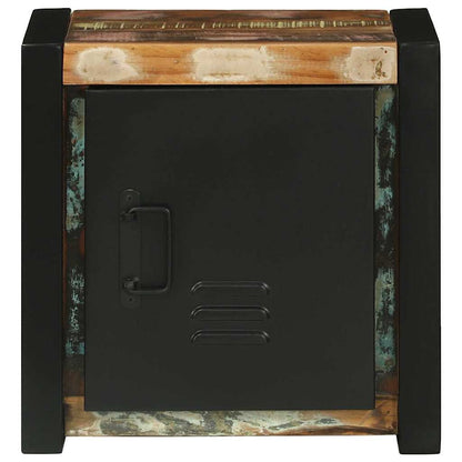 vidaXL Bathroom Cabinet Brown 40 x 30 x 40 cm Solid Reclaim Wood