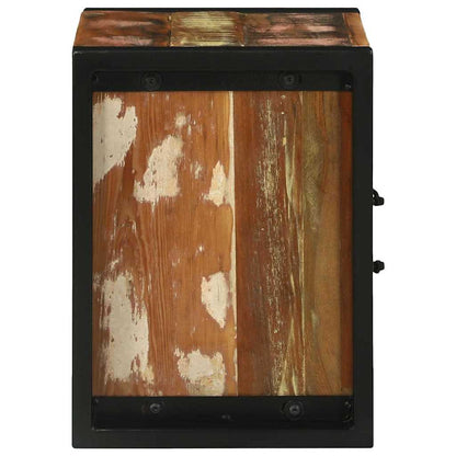 vidaXL Bathroom Cabinet Brown 40 x 30 x 40 cm Solid Reclaim Wood