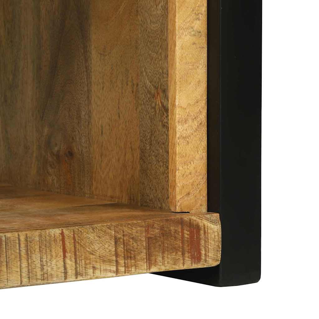 vidaXL Wall Cube with Storage Brown 55 x 35 x 40 cm Solid Mango Wood