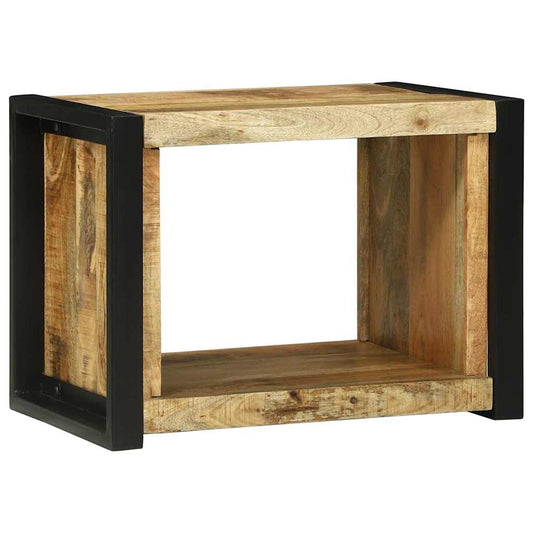 vidaXL Wall Cube with Storage Brown 55 x 35 x 40 cm Solid Mango Wood