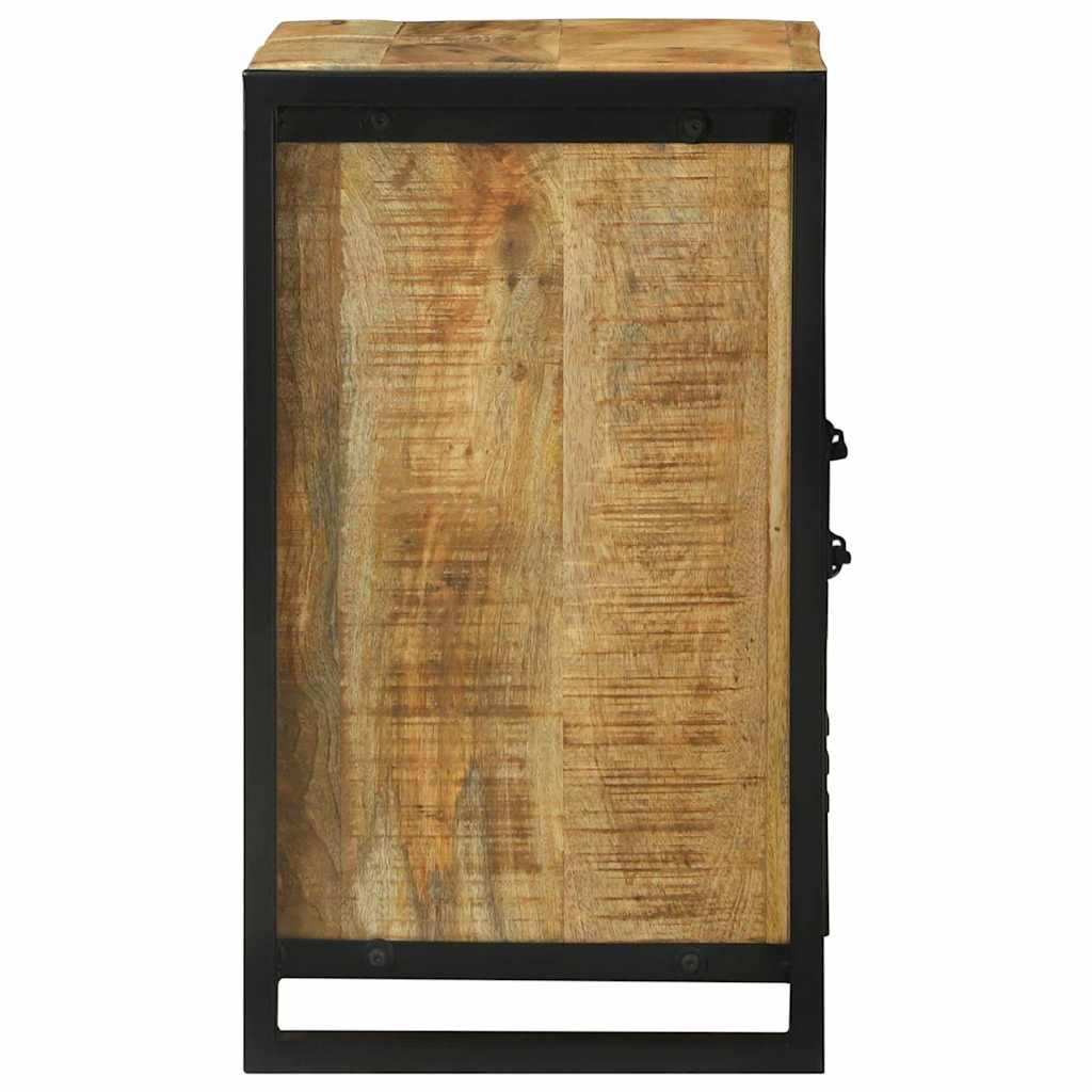 vidaXL Sink cabinet with Shelf Brown 55 x 35 x 60 cm Solid Mango Wood