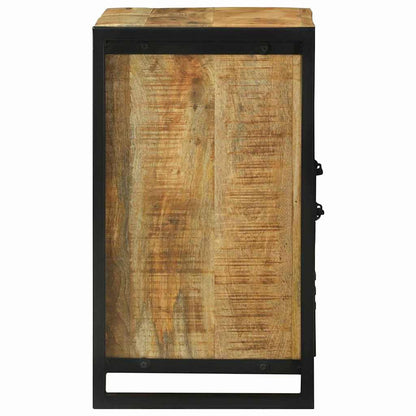 vidaXL Sink cabinet with Shelf Brown 55 x 35 x 60 cm Solid Mango Wood