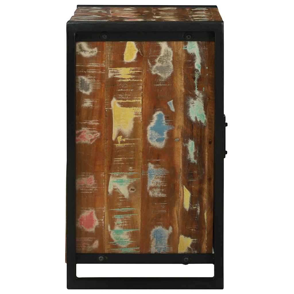 vidaXL Sink cabinet with Door Brown 55 x 35 x 60 cm Solid Reclaim Wood