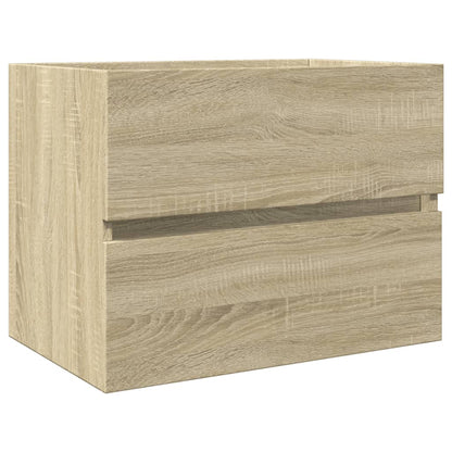 vidaXL 2 Piece Bathroom Furniture Set Ceramic and Engineered Wood