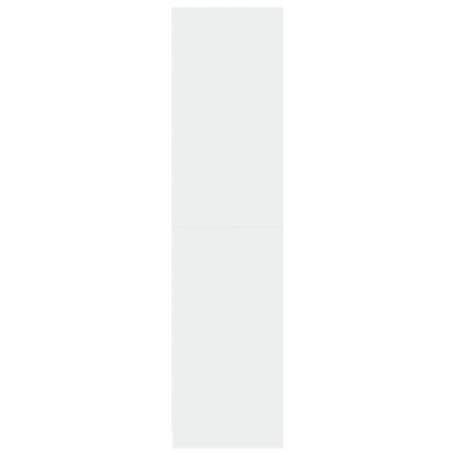vidaXL Wardrobe White 30x50x200 cm Engineered Wood