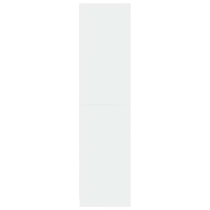 vidaXL Wardrobe White 30x50x200 cm Engineered Wood