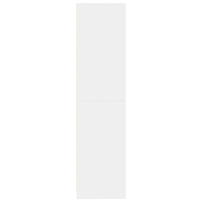 vidaXL Wardrobe White 50x50x200 cm Engineered Wood