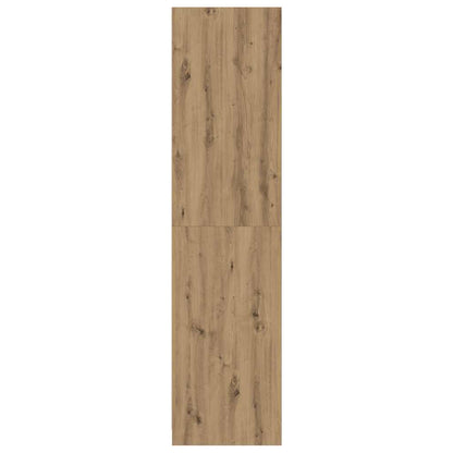 vidaXL Wardrobe Artisian Oak 50x50x200 cm Engineered Wood