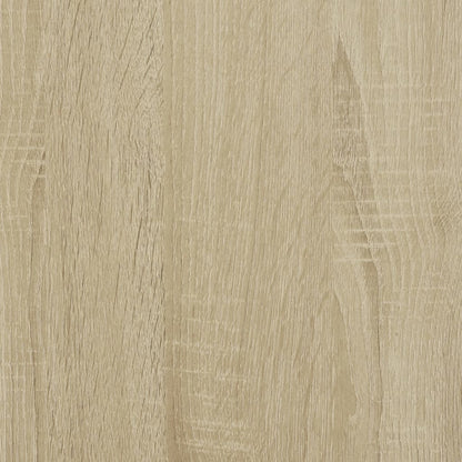 vidaXL Wardrobe Sonoma Oak 80x50x200 cm Engineered Wood