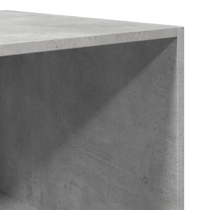 vidaXL Wardrobe Concrete Grey 80x50x200 cm Engineered Wood