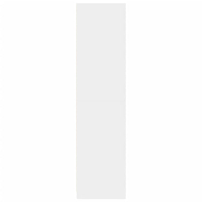 vidaXL Wardrobe White 30x50x200 cm Engineered Wood