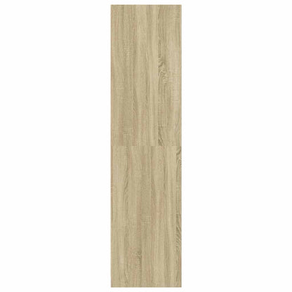 vidaXL Wardrobe Sonoma Oak 80x50x200 cm Engineered Wood