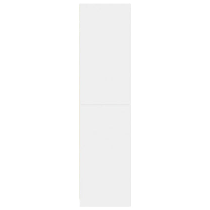 vidaXL Wardrobe White 30x50x200 cm Engineered Wood