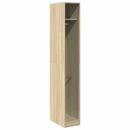 vidaXL Wardrobe Sonoma Oak 30x50x200 cm Engineered Wood