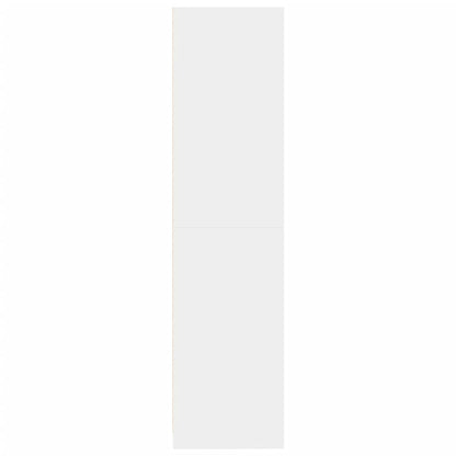 vidaXL Wardrobe White 50x50x200 cm Engineered Wood