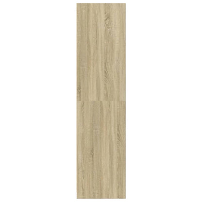 vidaXL Wardrobe Sonoma Oak 100x50x200 cm Engineered Wood