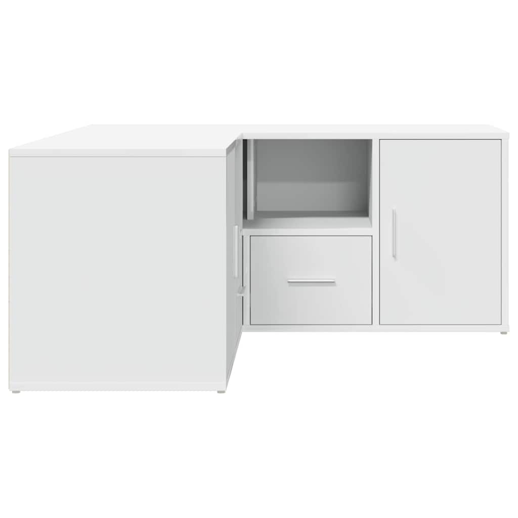 vidaXL Corner Cabinet White 160x40x45 cm Engineered Wood