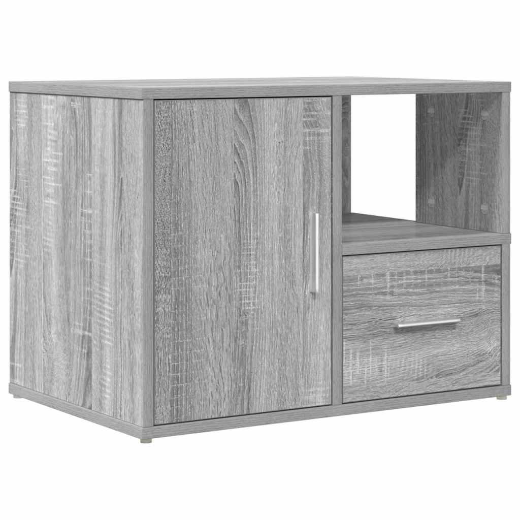 vidaXL Corner Cabinet Grey Sonoma 160x40x45 cm Engineered Wood