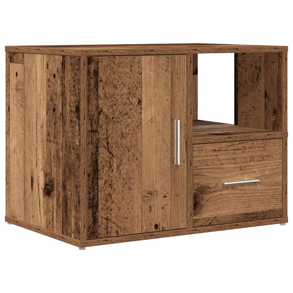 vidaXL Corner Cabinet Old Wood 160x40x45 cm Engineered Wood