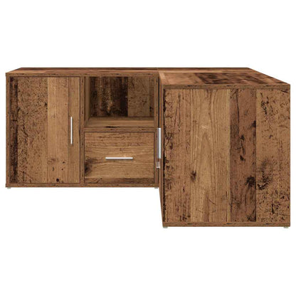 vidaXL Corner Cabinet Old Wood 160x40x45 cm Engineered Wood