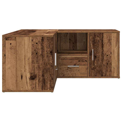 vidaXL Corner Cabinet Old Wood 160x40x45 cm Engineered Wood
