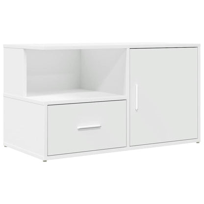 vidaXL Corner Cabinet White 200x40x45 cm Engineered Wood