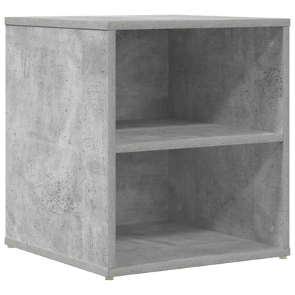 vidaXL Corner Cabinet Concrete Grey 200x40x45 cm Engineered Wood