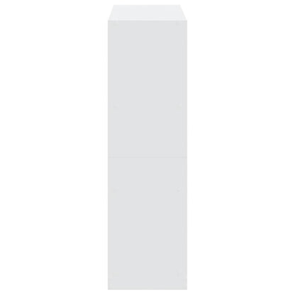 vidaXL Bookcase White 102x32x108 cm Engineered Wood