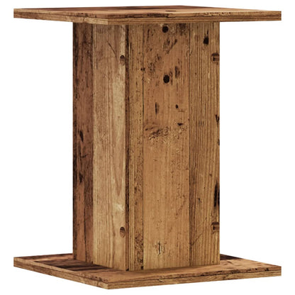 vidaXL Plant Stands 2 pcs Old Wood 30x30x40 cm Engineered Wood