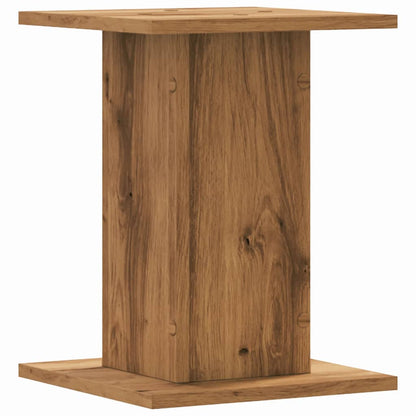 vidaXL Plant Stands 2 pcs Artisian Oak 30x30x40 cm Engineered Wood