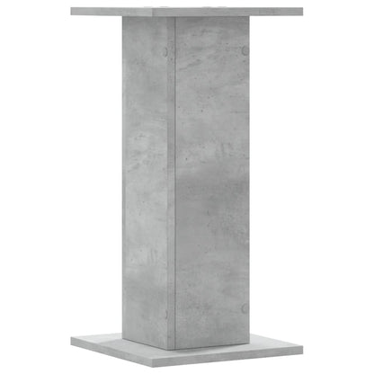 vidaXL Plant Stands 2 pcs Concrete Grey 30x30x60 cm Engineered Wood