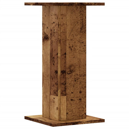 vidaXL Plant Stands 2 pcs Old Wood 30x30x60 cm Engineered Wood