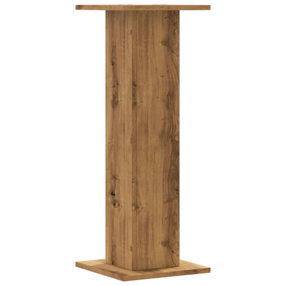 vidaXL Plant Stands 2 pcs Artisian Oak 30x30x80 cm Engineered Wood