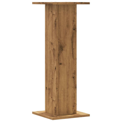 vidaXL Plant Stands 2 pcs Artisian Oak 30x30x80 cm Engineered Wood