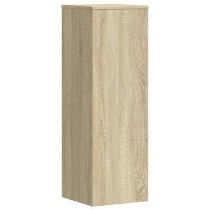 vidaXL Plant Stands 2 pcs Sonoma Oak 33x33x100 cm Engineered Wood